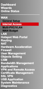 police cyber alarm draytek setup