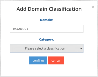 add domain classification