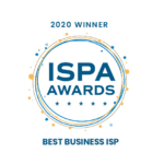 ISPA WIN LOGO 2020 Best Business ISP